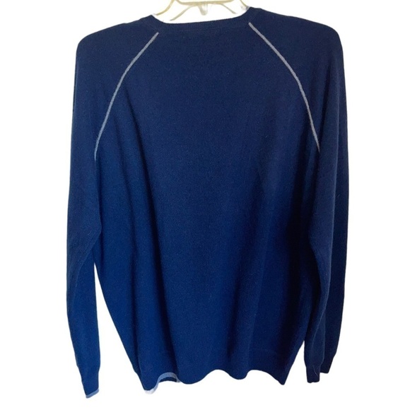 Hammacher Schlemmer 100% Cashmere Crew Neck, washableSweatshirt. Size XXL EUC - Picture 4 of 7
